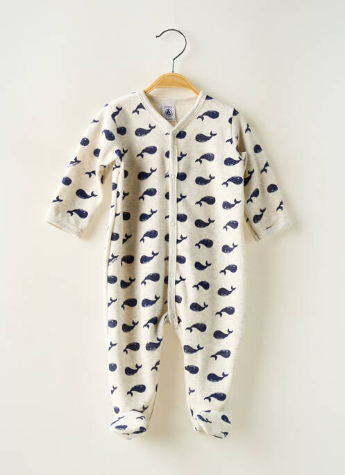 Barboteuse gris PETIT BATEAU pour garçon