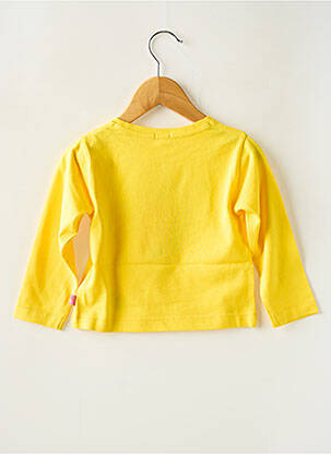 T-shirt col rond jaune BILLIEBLUSH fille