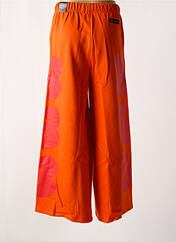 Pantalon large orange ADIDAS pour femme seconde vue