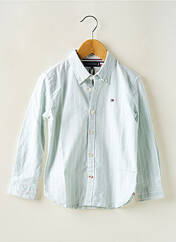 Chemise manches longues gris TOMMY HILFIGER pour garçon seconde vue