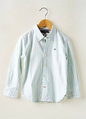 Chemise manches longues gris TOMMY HILFIGER pour garçon