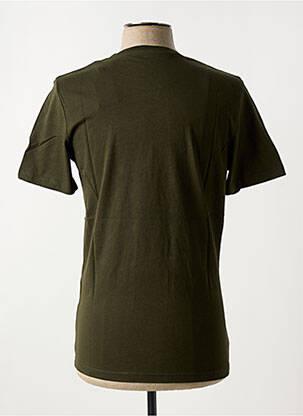 T-shirt col rond vert JACK & JONES homme