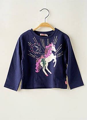 T-shirt col rond bleu BILLIEBLUSH fille