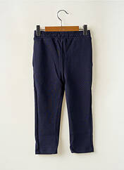 Pantalon droit bleu PETIT BATEAU pour fille seconde vue
