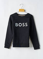 Sweat-shirt noir HUGO BOSS pour garçon seconde vue