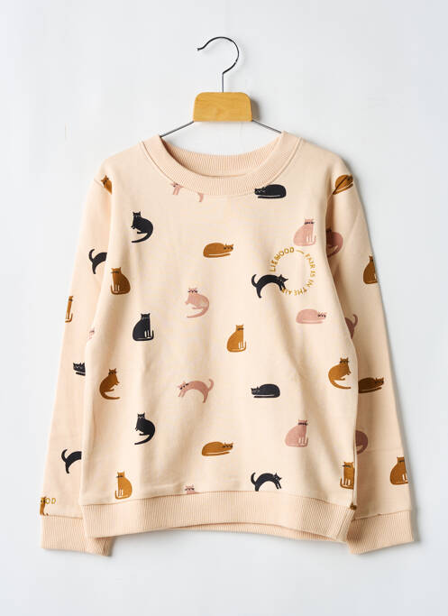 Sweat-shirt beige LIEWOOD pour enfant