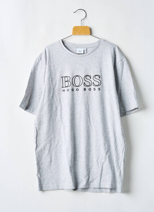 T-shirt gris HUGO BOSS pour garçon
