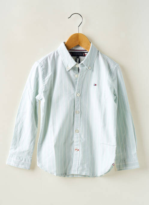 Chemise manches longues gris TOMMY HILFIGER pour garçon