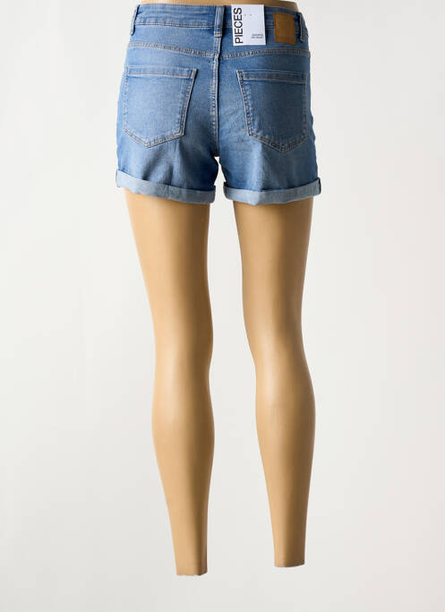 Short bleu PIECES femme