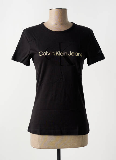 T-shirt noir CALVIN KLEIN pour femme