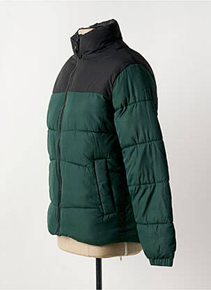 Doudoune col col montant vert JACK & JONES homme
