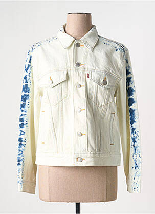 Veste en jean beige LEVI'S femme