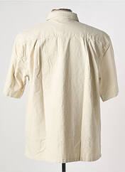 Chemise manches courtes beige CASUAL FRIDAY pour homme seconde vue