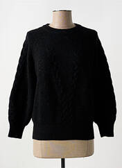 Pull noir SEE U SOON pour femme seconde vue