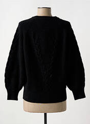 Pull noir SEE U SOON pour femme seconde vue
