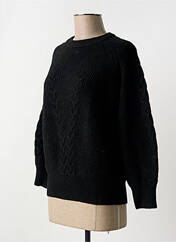 Pull noir SEE U SOON pour femme seconde vue