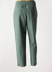 Pantalon slim vert VILA pour femme seconde vue