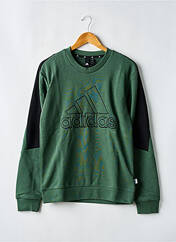 Sweat-shirt vert ADIDAS pour homme seconde vue