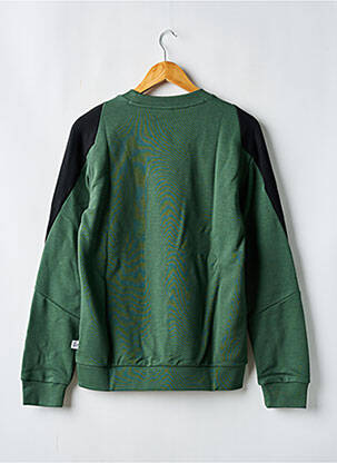 Sweat-shirt col rond vert ADIDAS homme