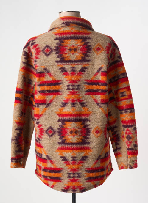 Manteau court marron BANANA MOON femme