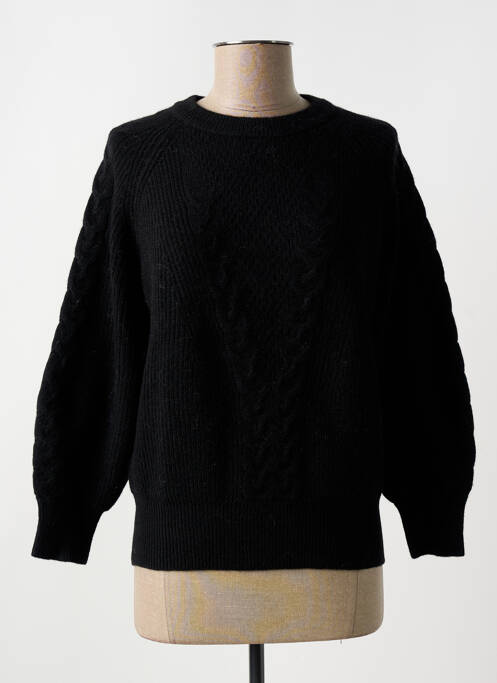 Pull noir SEE U SOON pour femme