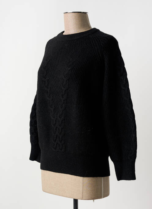 Pull noir SEE U SOON pour femme