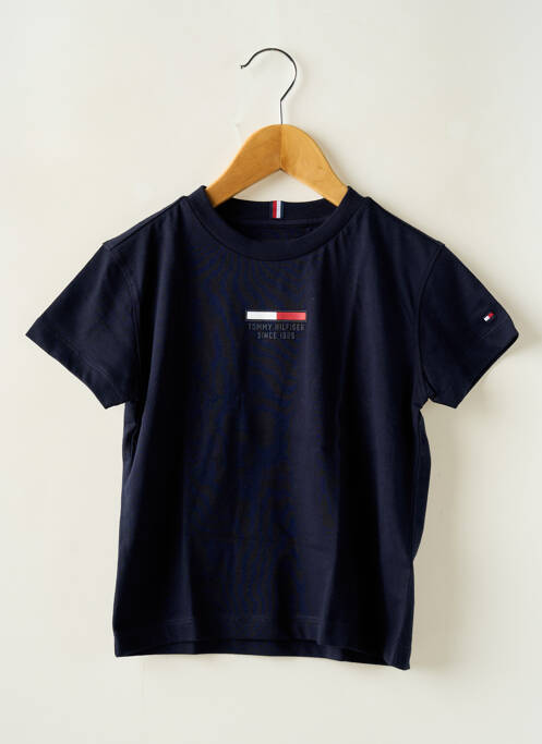 T-shirt bleu TOMMY HILFIGER pour garçon