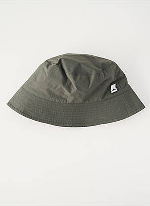 Chapeau vert K. WAY pour unisexe