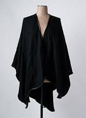 Poncho noir HAILYS pour femme seconde vue