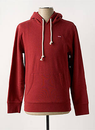 Sweat-shirt à capuche rouge LEVI'S homme