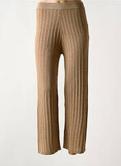 Pantalon droit marron VILA pour femme seconde vue