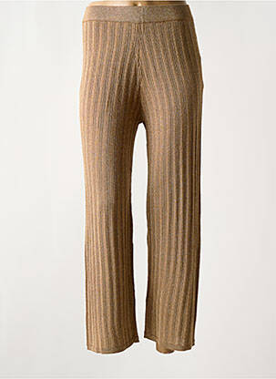 Pantalon droit marron VILA pour femme