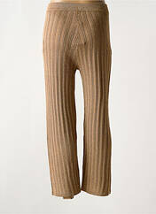 Pantalon droit marron VILA pour femme seconde vue