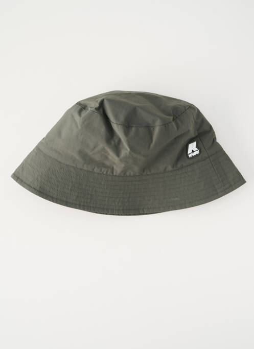 Chapeau vert K. WAY pour unisexe