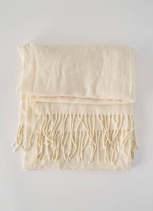 Echarpe beige PIECES pour femme