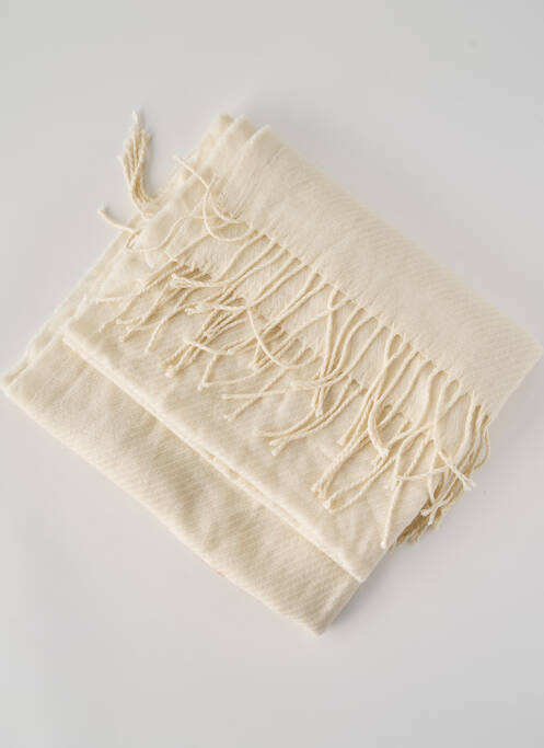 Echarpe beige PIECES pour femme