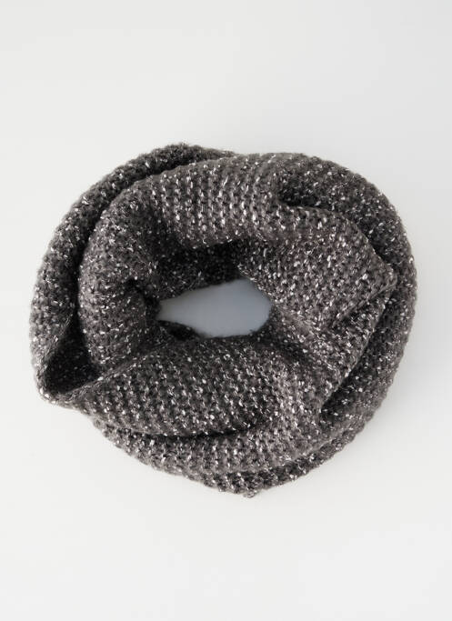 Echarpe gris PIECES pour femme
