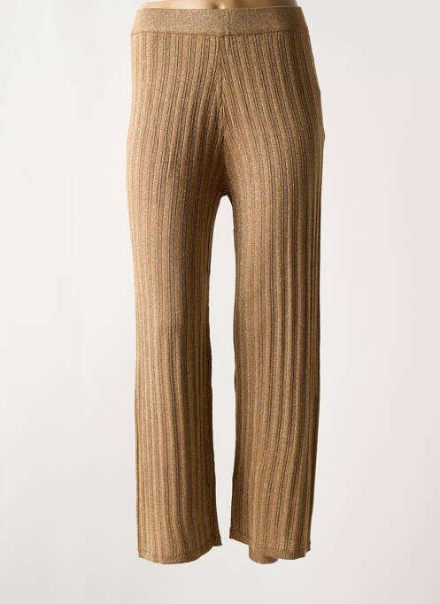 Pantalon droit marron VILA pour femme