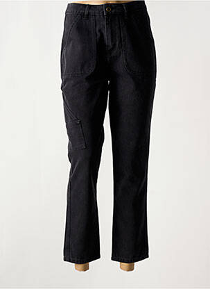Jeans coupe droite noir VILA femme