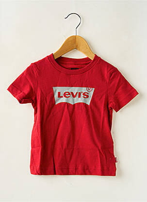 T-shirt col rond rouge LEVI'S garçon