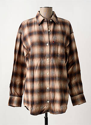 Chemisier marron LEVIS pour femme
