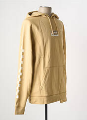 Sweat-shirt à capuche beige VANS pour homme seconde vue