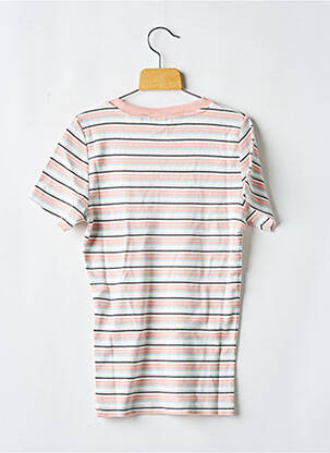 T-shirt col rond rose LEVI'S femme