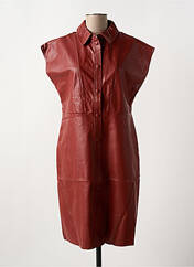 Robe courte rouge VILA pour femme seconde vue