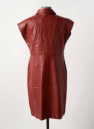 Robe courte col v rouge VILA femme