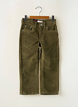 Pantalon droit vert LEVIS pour garçon
