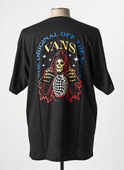 T-shirt noir VANS pour homme seconde vue