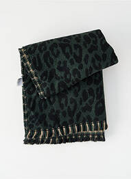 Echarpe vert PIECES femme