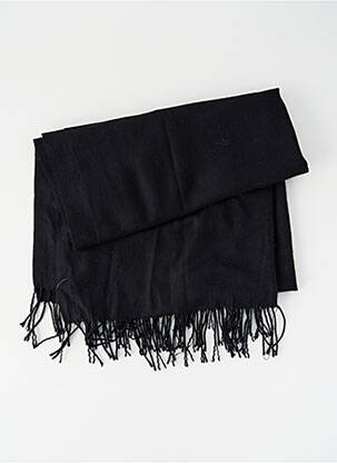 Foulard noir PIECES pour femme