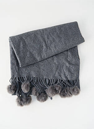 Echarpe gris DODI pour femme